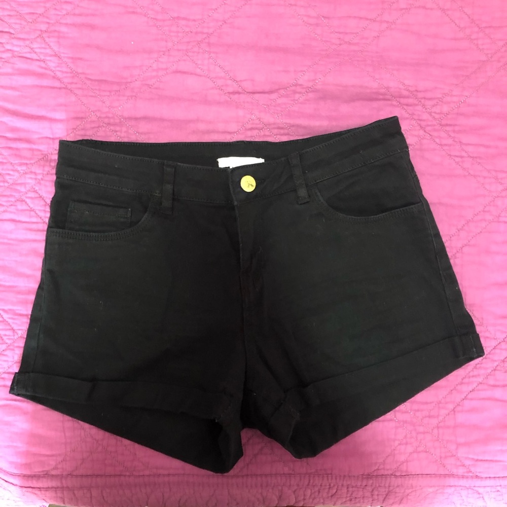 Black shorts